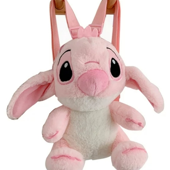 New Stitch Angel Plush Kids Backpack 10" - Picture 2 of 7